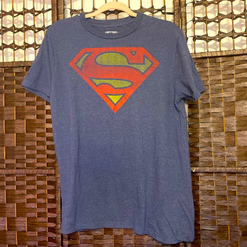 Men Superman Relaxed Tee Blue Pre Owned